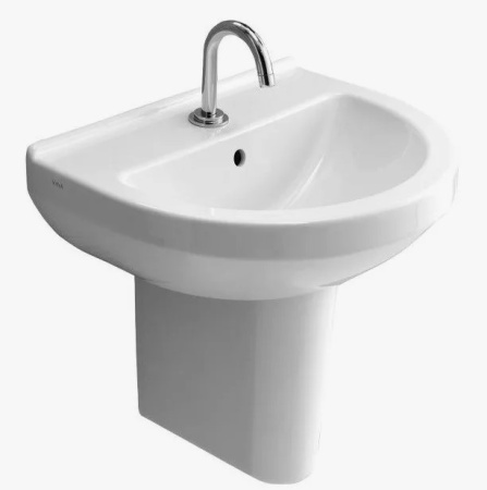 Фото раковина vitra s50 5301b003-0001 55 см, белая