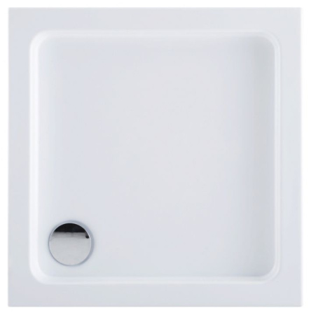 Фото поддон акриловый aquanet gl180 100*100 см, белый