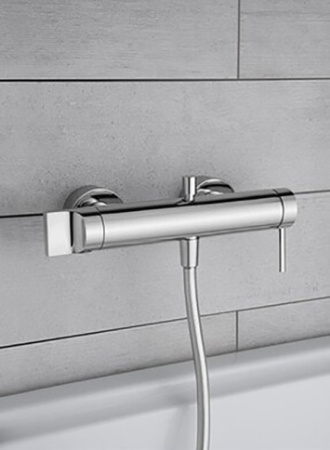 Фото смеситель для ванны и душа vitra origin a42619, хром