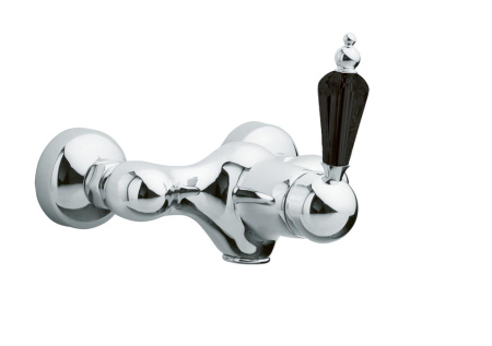 Фото смеситель для душа boheme tradizionale nero 244, хром