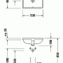 Фото раковина duravit starck 3 305490000 53