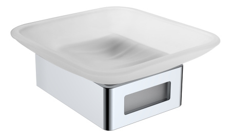 Фото мыльница boheme q 10943-cr, хром 