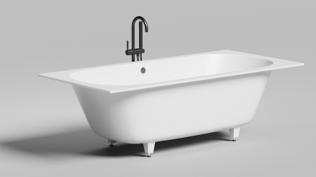 Фото ванна salini s-stone ornella axis 103422mrf 190*90 см, матовая покраска по ral полностью