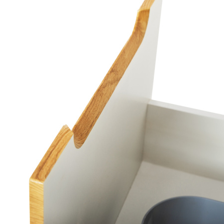 Фото тумба подвесная belbagno etna 60 bianco rovere nature 