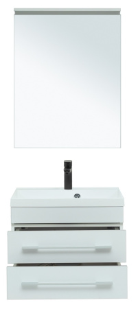 Фото комплект мебели aquanet верона 58 new белый матовый