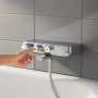 Фото смеситель с термостатом grohe grt smartcontrol 34718000 для душа