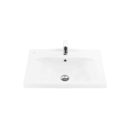 Фото раковина мебельная creavit 80*45 см ln180-00cb00e-0000, белая