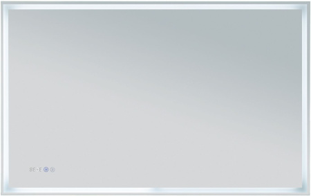 Зеркало с подсветкой Aquanet Оптима 120 белый матовый