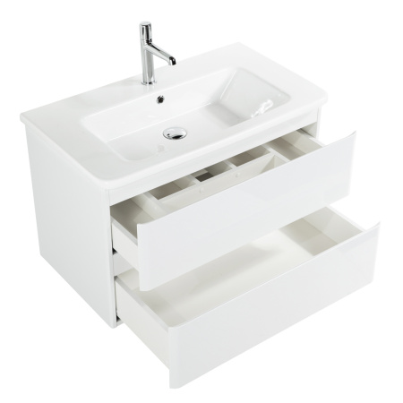 Фото тумба подвесная  belbagno albano-cer 105 bianco lucido 