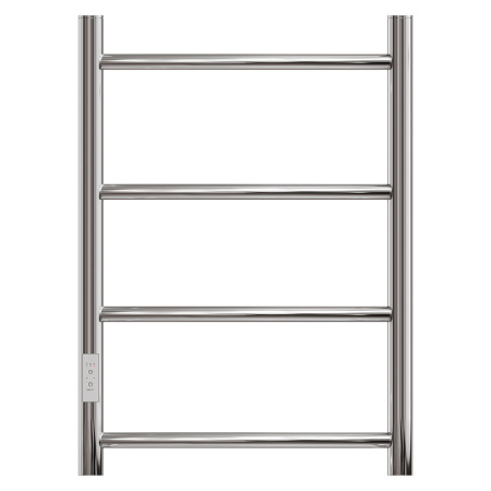 Фото полотенцесушитель электрический point афина pn04756 п4 500x600 диммер слева, хром