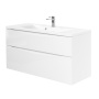 Фото тумба подвесная belbagno marino-h60 100 bianco lucido 