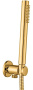 Фото душевой гарнитур paffoni master zdup094hgsp, золото медовое брашированное