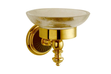 Фото мыльница настенная boheme palazzo 10153, золото