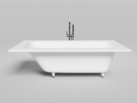 Фото ванна salini s-stone orlanda plus 102024mrf 190*100 см, матовая покраска по ral полностью