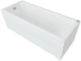 Фото акриловая ванна aquatek альфа 140*70 см, белая
