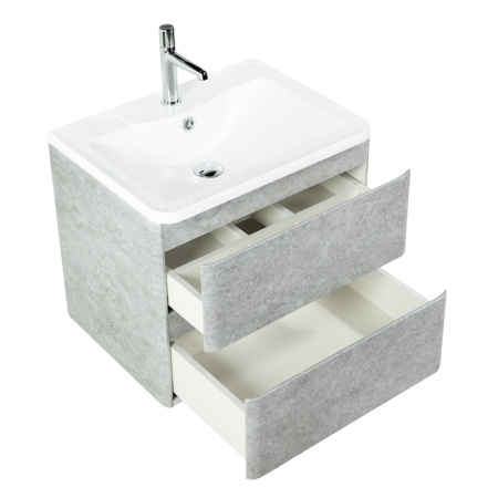 Фото тумба подвесная belbagno albano 60 cemento verona grigio 