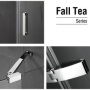 Фото душевой уголок gemy fall tea s29121 100x90 стекло прозрачное/хром