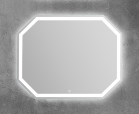 Зеркало с подсветкой BelBagno SPC-OTT-1000-800-LED-TCH 100*80 см сенсорное включение