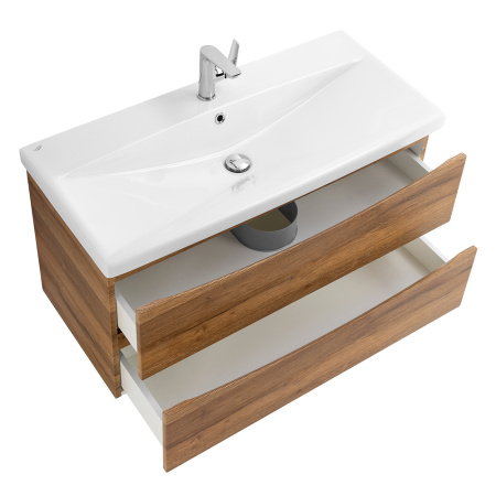 Фото тумба подвесная belbagno marino-cer 90 rovere rustico 