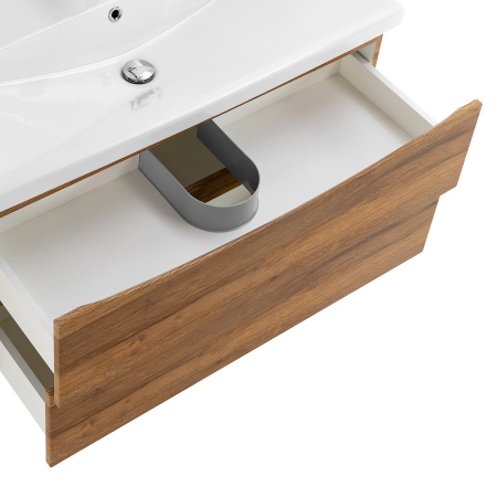 Фото тумба подвесная belbagno marino-cer 100 rovere rustico 