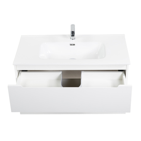 Фото тумба подвесная belbagno etna 100 bianco opaco 