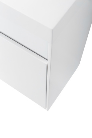 Фото тумба подвесная belbagno pietra mini 46-r bianco lucido