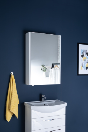 Фото зеркало-шкаф aquanet орлеан 60 белый