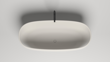 Фото ванна salini s-stone greca 103121mrf 180*80 см, матовая покраска по ral полностью