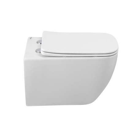Фото унитаз подвесной безободковый belbagno alpina bb10100chr, белый