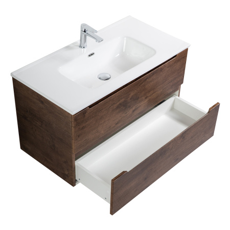 Фото тумба подвесная belbagno etna 90 rovere moro 