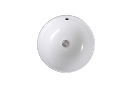 Фото раковина накладная для установки на столешницу aquatek aq5354-00, 440*440*175 мм, встроенный канал перелива