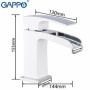 Фото смеситель gappo jacob g1007-30 для раковины