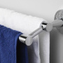 Фото полотенцедержатель wasserkraft isen к-4040 штанга двойная хром