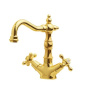 Фото смеситель для раковины boheme tradizionale oro 292, золото