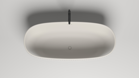 Фото ванна salini s-stone greca meander 103021mrf 180*80 см, матовая ral полностью