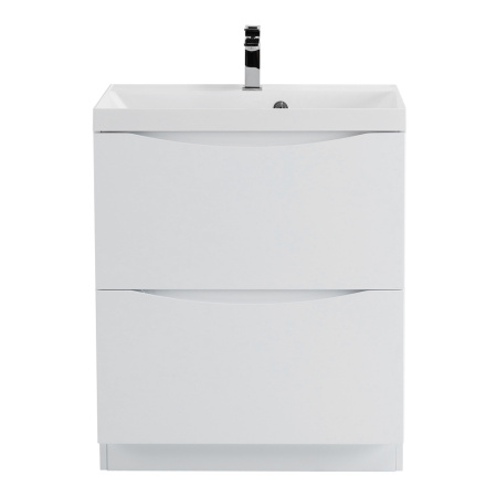 Фото тумба напольная belbagno marino 70 bianco lucido 