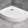 Фото душевой поддон radaway patmos e 4p81155-03l 100x80 l