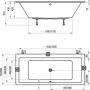 Фото акриловая ванна ravak formy 01 slim c881300000 180х80 Фото акриловая ванна ravak formy 01 slim c881300000 180х80