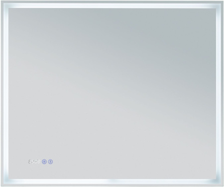 Зеркало с подсветкой Aquanet Оптима 90 белый матовый