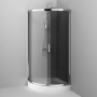 Фото душевой угол am.pm like 90*90 см, профиль хром/ стекло тонированное