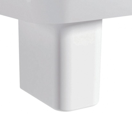 Фото полупьедестал для раковины allen brau infinity 4.21009.20 белый глянец