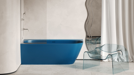 Фото ванна salini s-sense sofia corner l 102515grf 170*85 см, глянец покраска по ral полностью