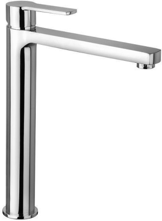 Фото смеситель для раковины paffoni west ws081cr высокий, хром