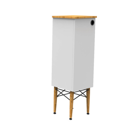 Фото пенал напольный creavit legno 31,5 см lg2110.00.knb, белый