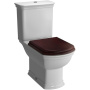 Фото унитаз напольный vitra serenada 9722b003-7204, сиденье дерево