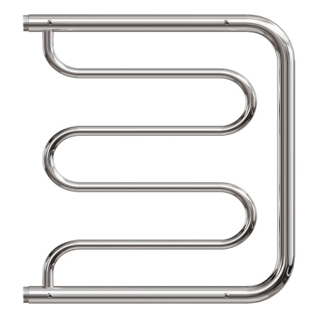 Фото полотенцесушитель водяной point pn25554p 500x400 фокстрот с полкой, хром