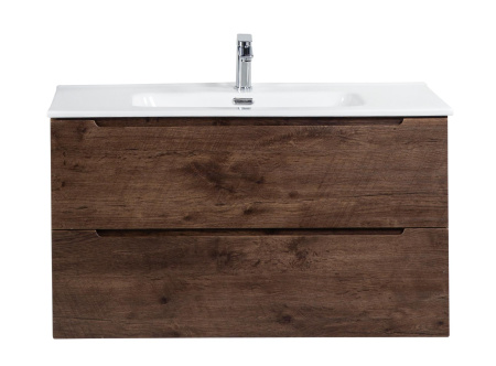 Фото тумба подвесная belbagno etna 100 rovere moro 