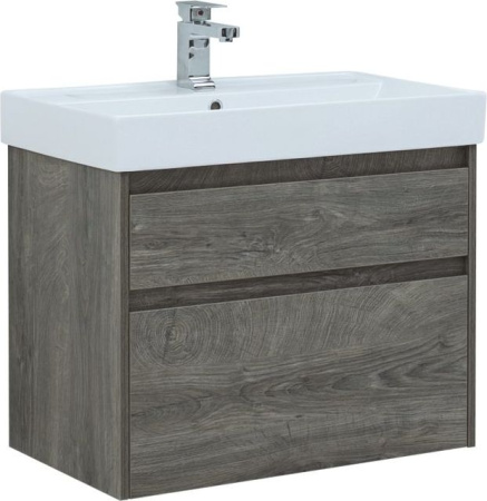 Фото комплект мебели aquanet nova lite 75 дуб рошелье (2 ящика)