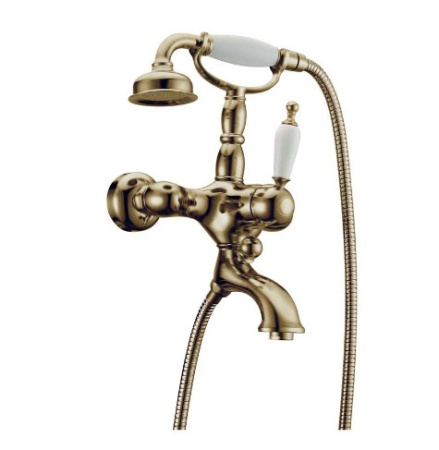 Фото смеситель для ванны boheme medici ripresa 303, бронза