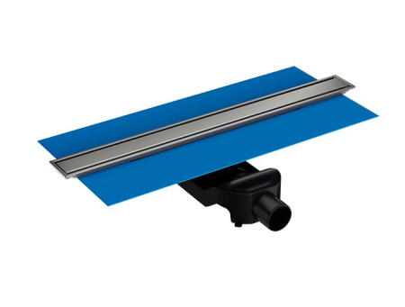 Фото дренажный канал vitra eco-flow 60 см 59980480000 горизонтальный, хром матовый